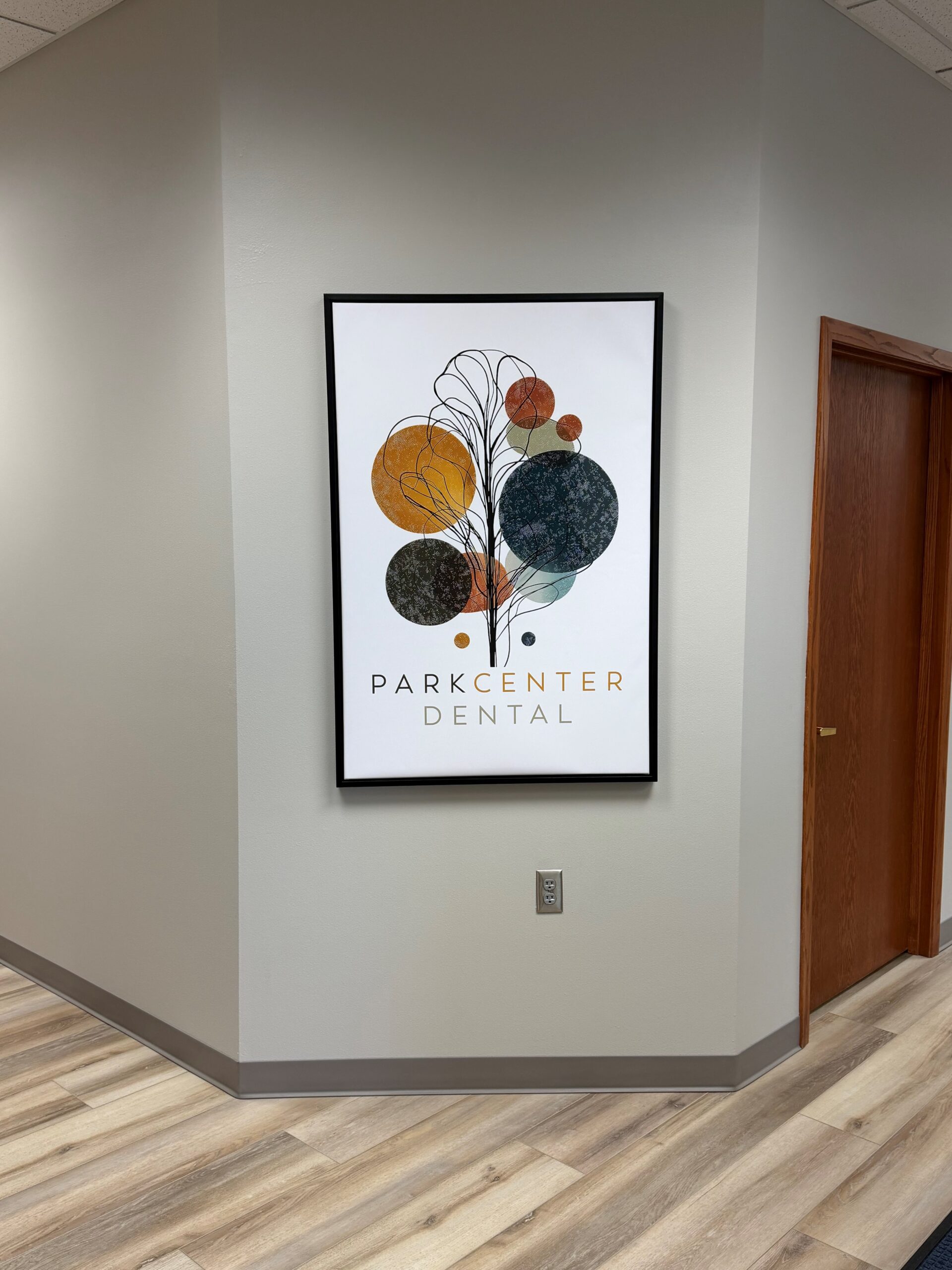 Front office at Park Center Dental Care in Sioux Falls, SD.